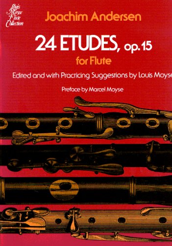 24 Etudes of Flutes, Op. 15 (Louis Moyse Flute Collection) von Schirmer G Books