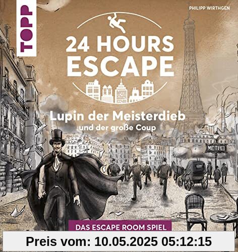 24 HOURS ESCAPE - Das Escape Room Spiel: Lupin der Meisterdieb und der große Coup 24 HOURS ESCAPE - Das Escape Room Spiel: Lupin der Meisterdieb und der große Coup