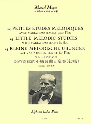 24 PETITES ETUDES MELODIQUES AVEC VARIATIONS FLUTE