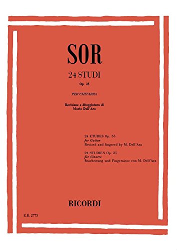 24 Studi Op. 35 von Ricordi