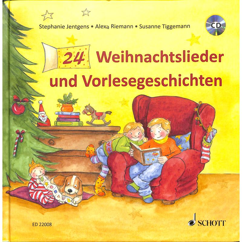 24 Weihnachtslieder und Vorlesegeschichten