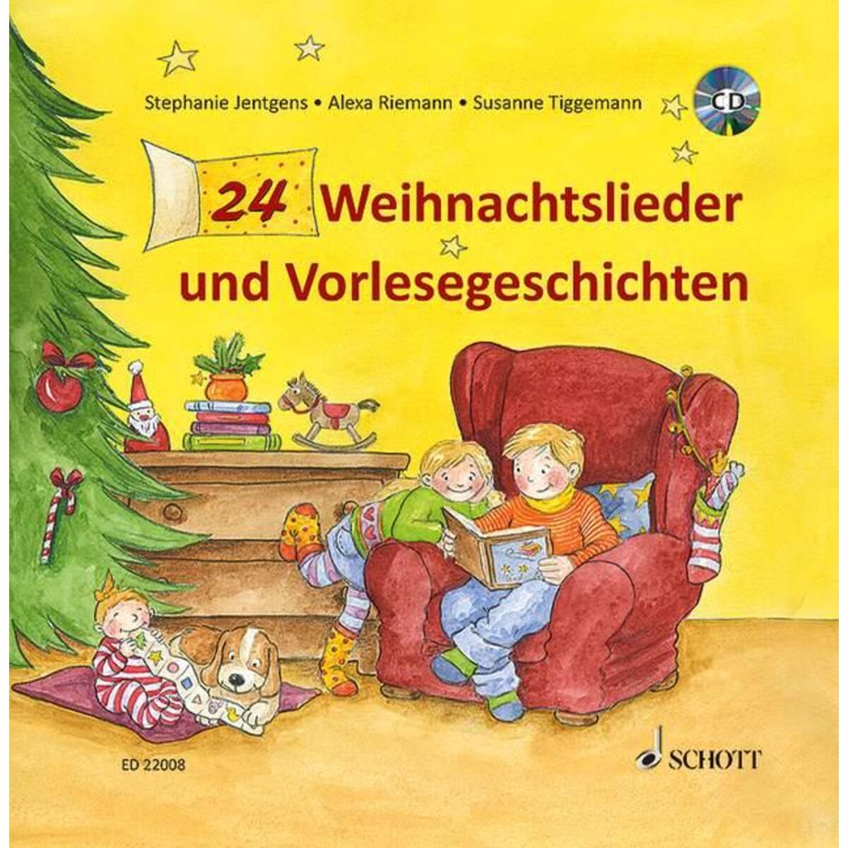 24 Weihnachtslieder und Vorlesegeschichten von Schott Music