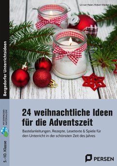 24 weihnachtliche Ideen für die Adventszeit von Persen Verlag in der AAP Lehrerwelt