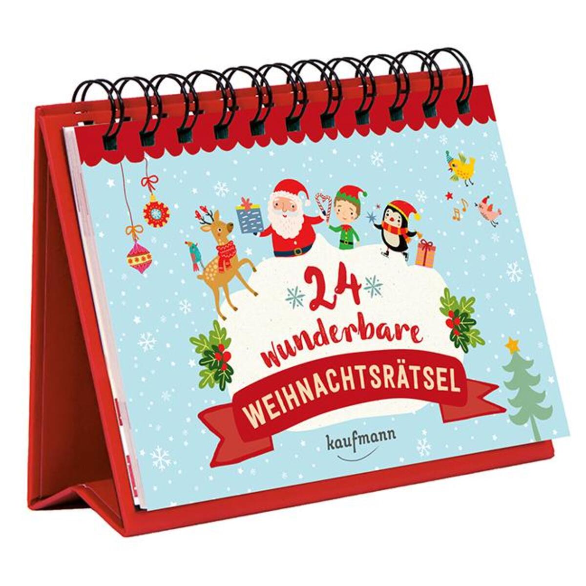 24 wunderbare Weihnachtsrätsel von Kaufmann Ernst Vlg GmbH