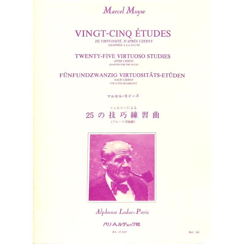 25 Etudes de virtuosite d'apres Czerny