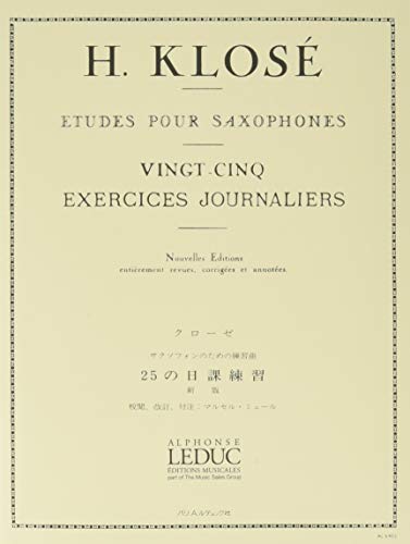 25 EXERCICES JOURNALIERS SAXOPHONE