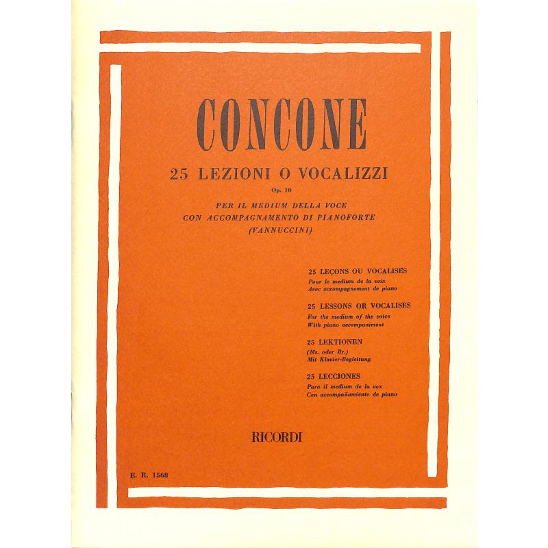 25 Lezioni op 10