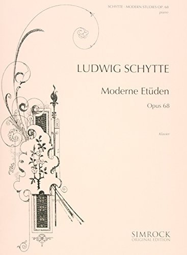 25 Moderne Etüden: op. 68. Klavier.: op. 68. piano. (Simrock Original Edition) von Schott
