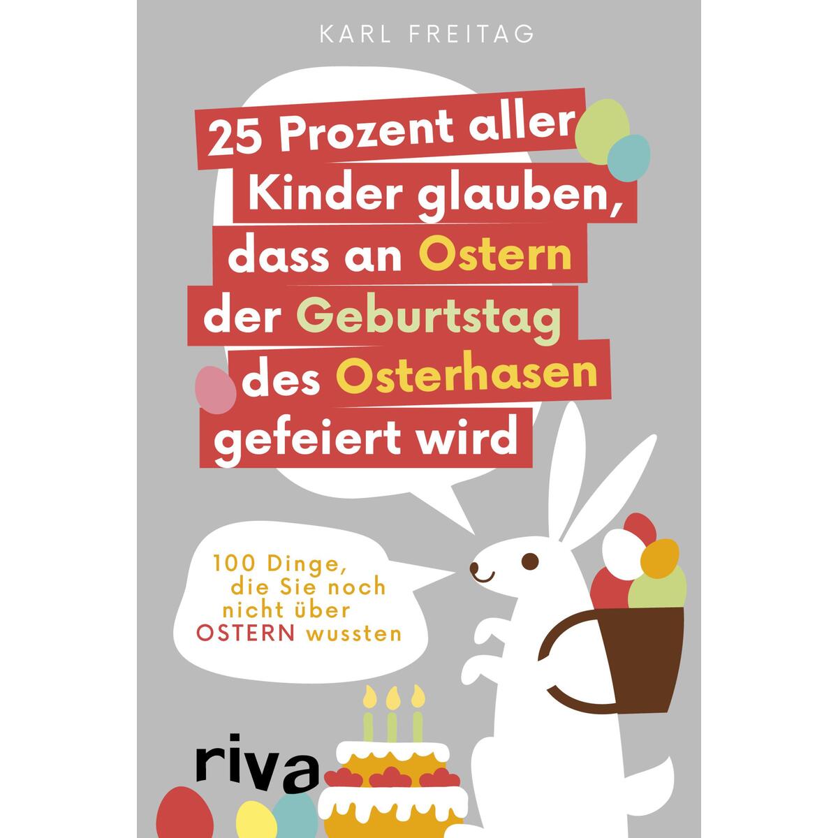 25 Prozent aller Kinder glauben, dass an Ostern... von Riva