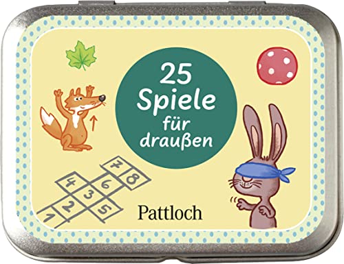 25 Spiele für draußen: Beschäftigungsideen für Kinder ab 5 Jahren und spielbar ohne großen Aufwand mit Naturmaterialien