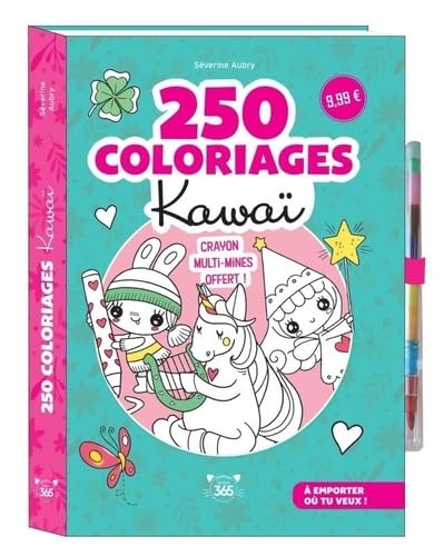 250 coloriages kawaï - crayon multi-mines offert 250 coloriages kawaï - crayon multi-mines offert von 365 PARIS