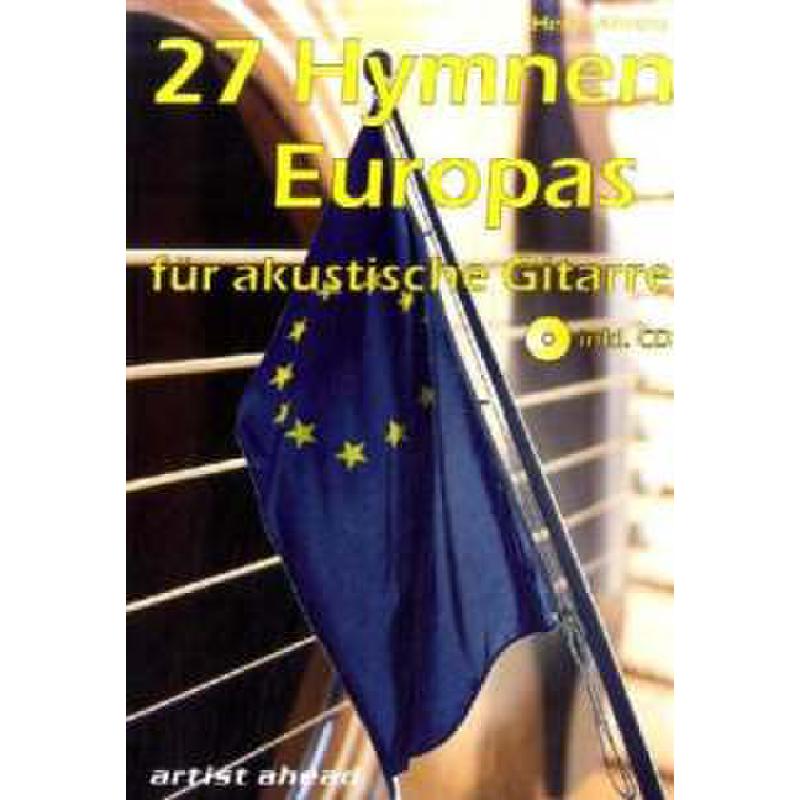 27 Hymnen Europas für akustische Gitarre