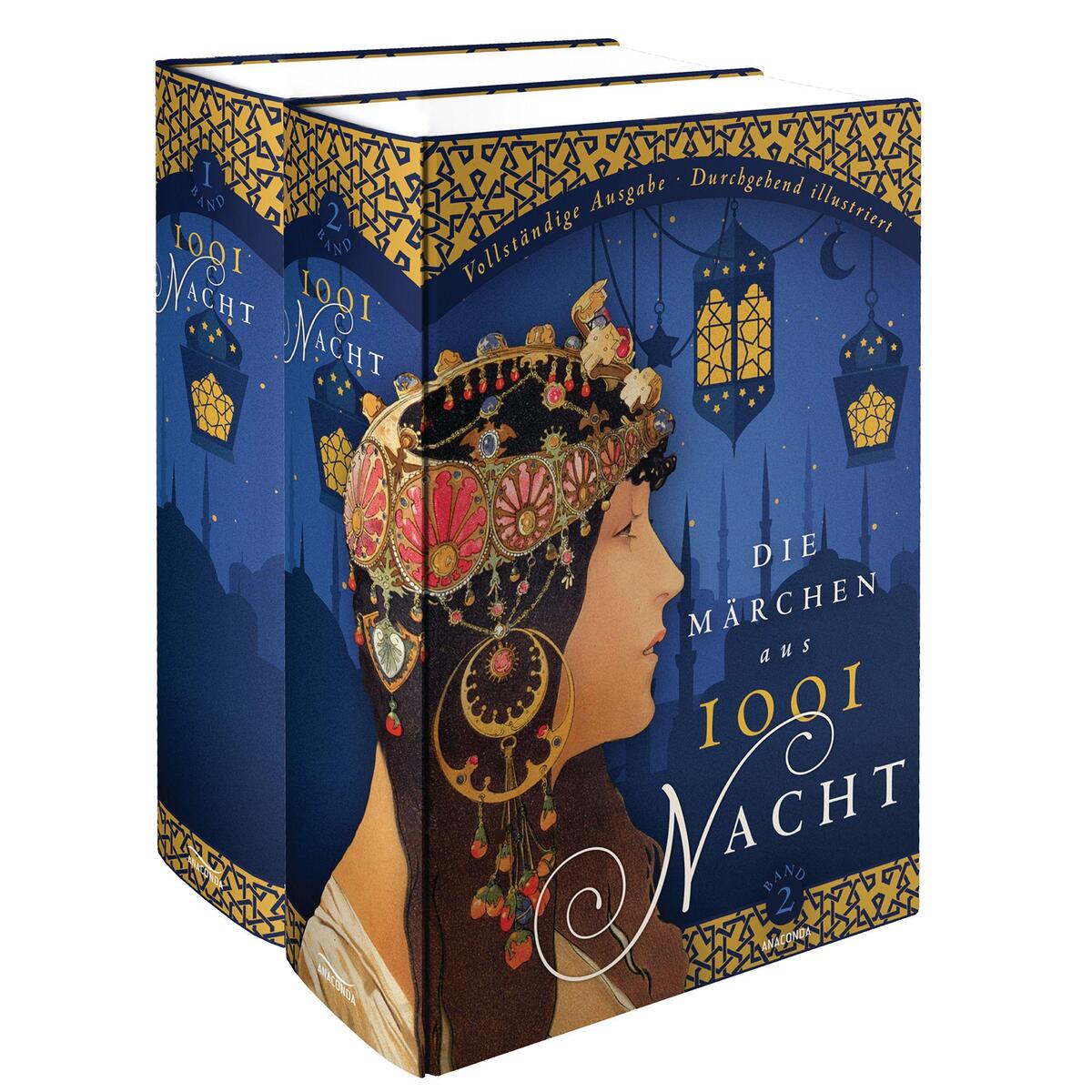 2er-Set »Die Märchen aus 1001 Nacht« von Anaconda Verlag