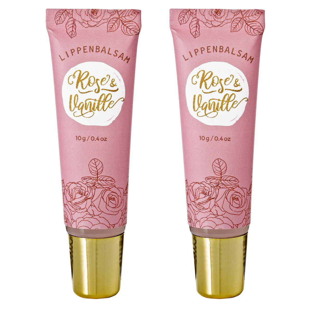 2er-Set Lippenpflege »Rose & Vanille« von St. Benno Verlag