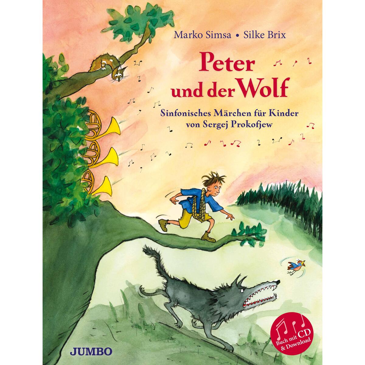 2er-Set: Buch »Peter und der Wolf« mit CD 2er-Set: Buch »Peter und der Wolf« mit CD von Jumbo Neue Medien