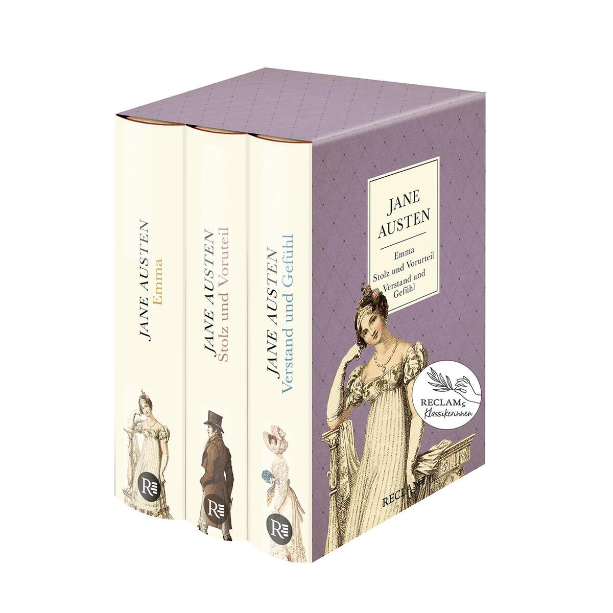 3 Bände im Schuber »Jane Austen« 3 Bände im Schuber »Jane Austen« von Reclam Philipp Jun.