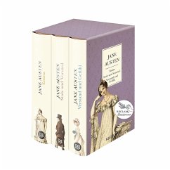 3 Bücher von Jane Austen im Schuber - Emma, Stolz und Vorurteil, Verstand und Gefühl - Reclam von Reclam, Ditzingen