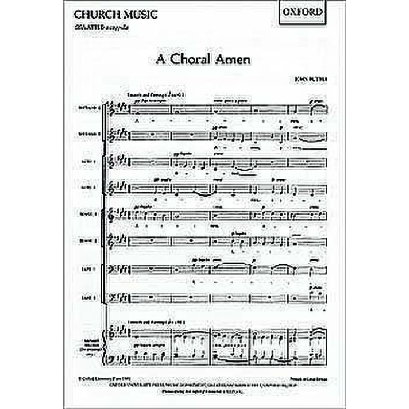 3 Choral Amens 3 Choral Amens