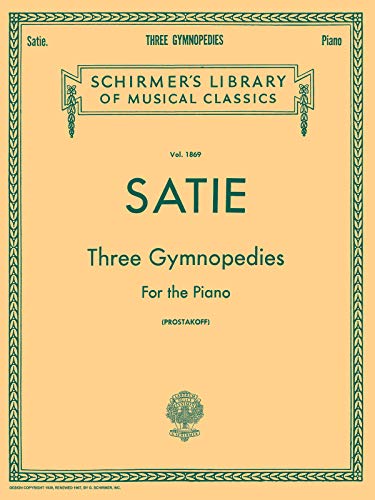 3 Gymnopedies: Piano Solo: Sheet Music