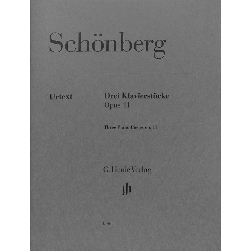 3 Klavierstücke op 11