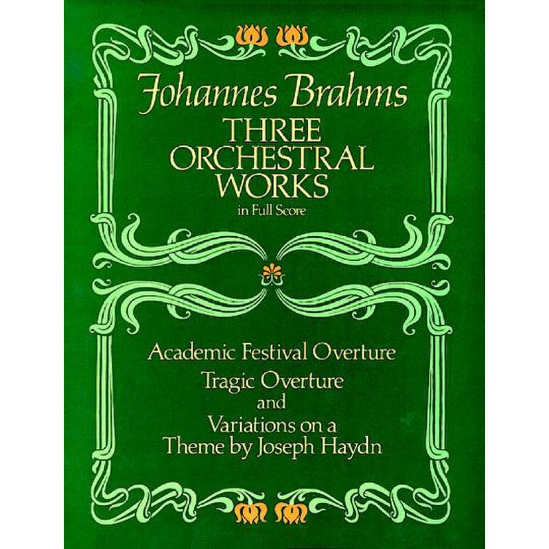 3 Orchesterwerke 3 Orchesterwerke