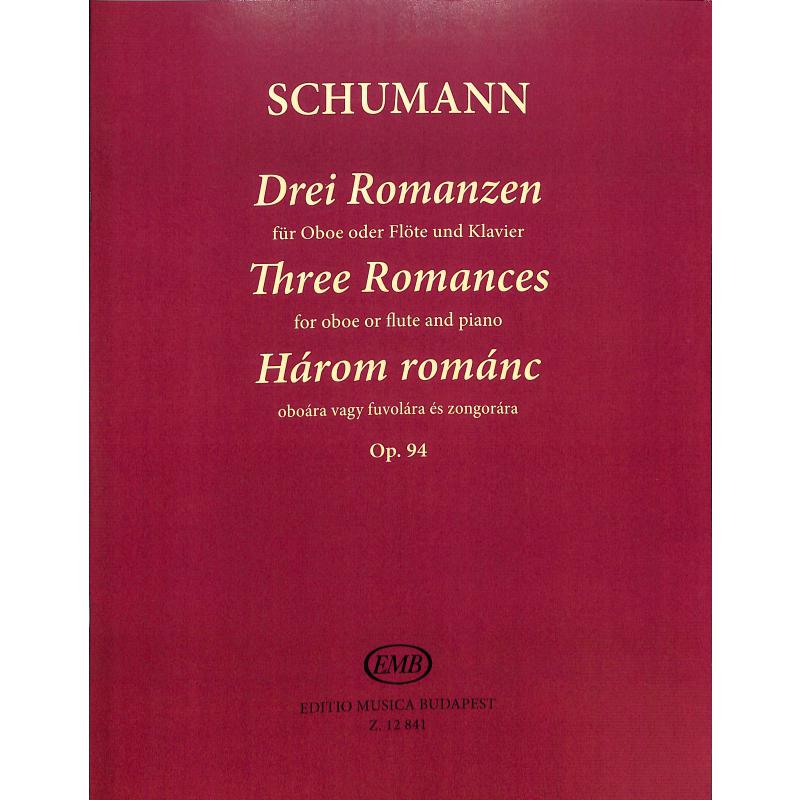 3 Romanzen op 94 3 Romanzen op 94