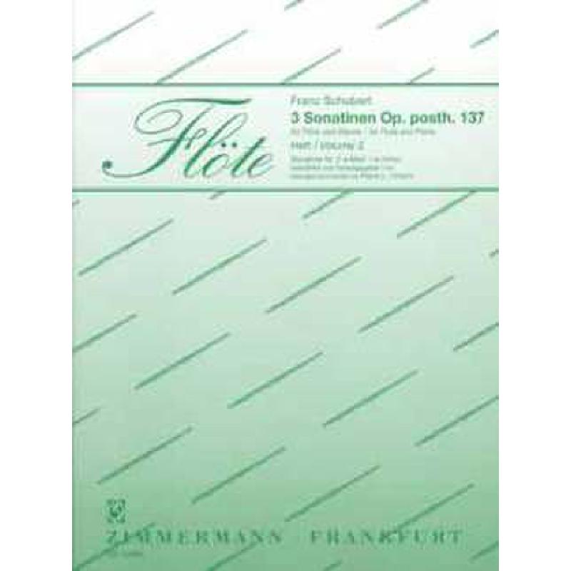3 Sonatinen op 137 (posth) Band 2
