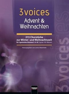 3 voices Advent & Weihnachten von Helbling Verlag