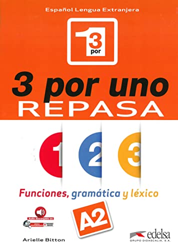 3 por uno - Repasa (A2): Buch + Audio-Online