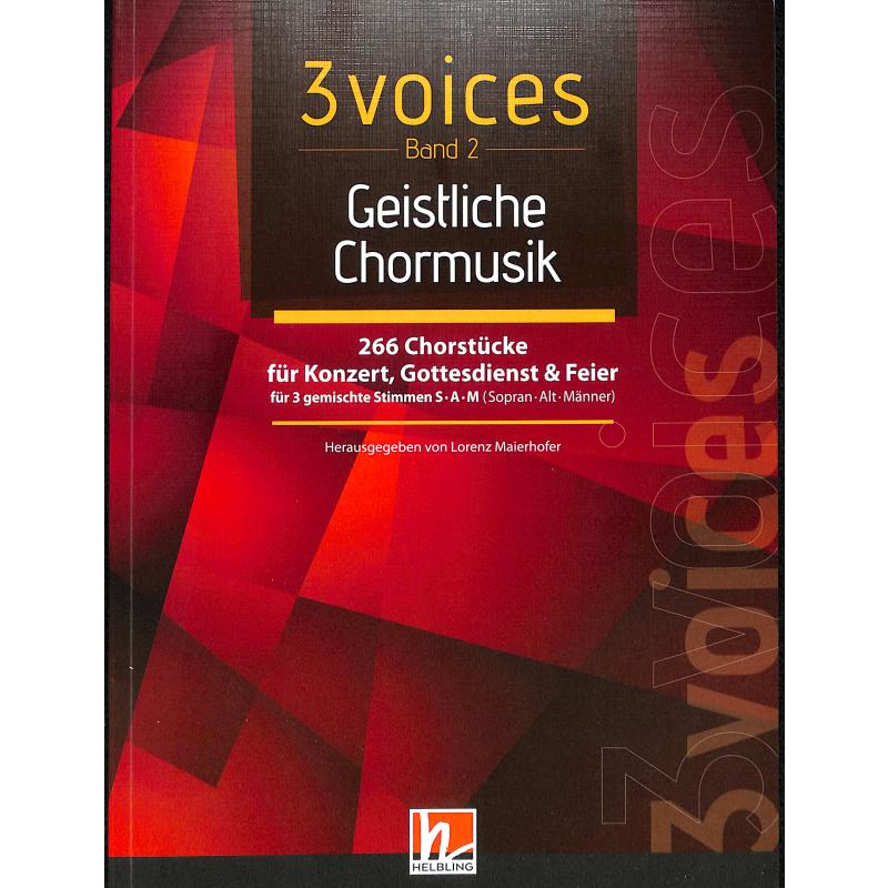 3 voices 2 | Geistliche Chormusik 3 voices 2 | Geistliche Chormusik