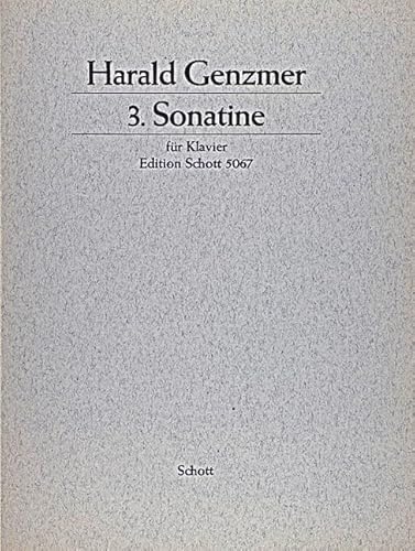 3. Sonatine: GeWV 374. Klavier.
