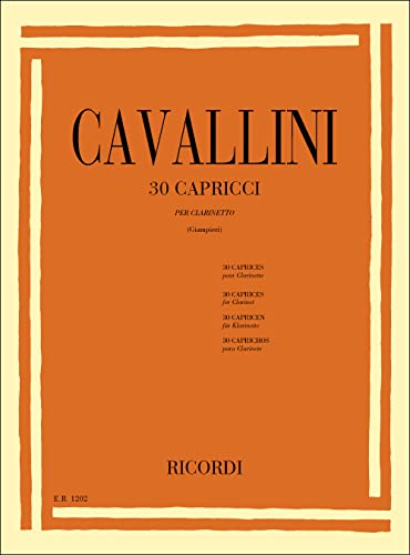 Caprices (30)-Rév.Giamperi - Clarinette