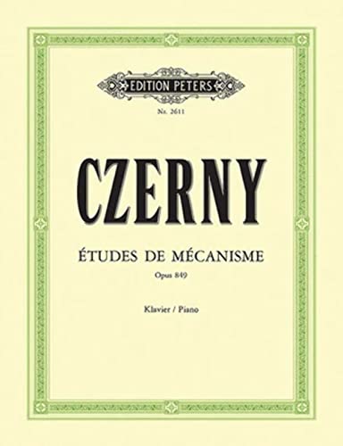 30 Études de Mécanisme (Preliminary School of Velocity) Op. 849 for Piano: Preliminary Studies to the School of Velocity (Edition Peters) von Alfred Music