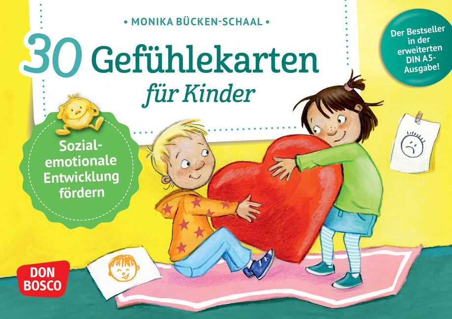 30 Gefühlekarten für Kinder 30 Gefühlekarten für Kinder von Don Bosco Medien