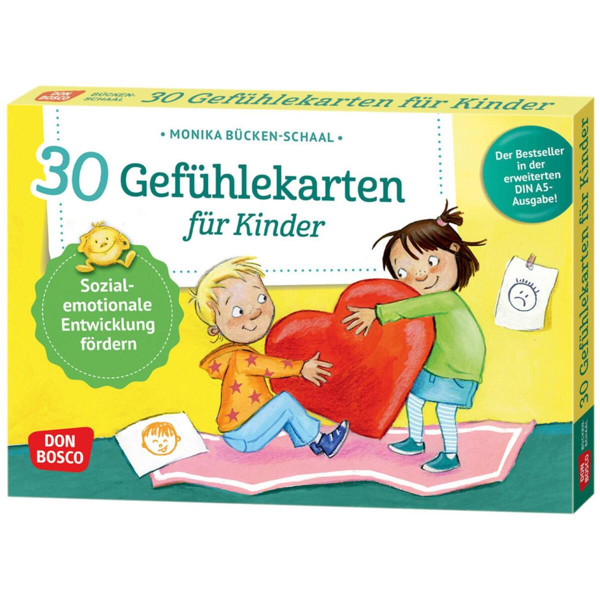 30 Gefühlekarten für Kinder 30 Gefühlekarten für Kinder von Don Bosco Medien GmbH