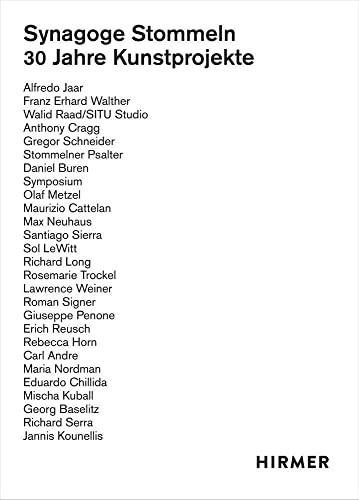 30 Jahre Kunstprojekte in der Synagoge Stommeln: ein Ort - ein Raum - eine Arbeit 30 Jahre Kunstprojekte in der Synagoge Stommeln: ein Ort - ein Raum - eine Arbeit