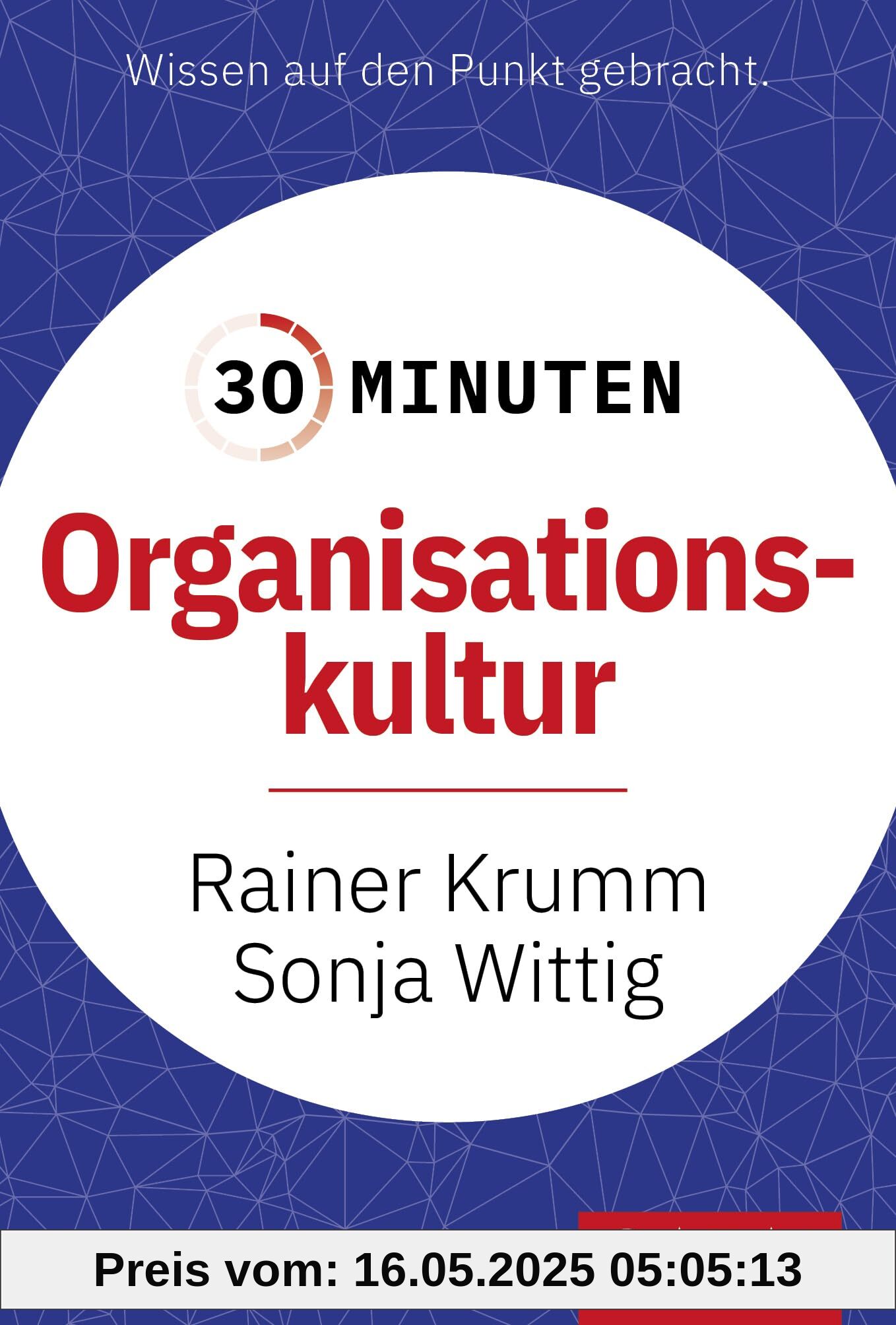 30 Minuten Organisationskultur 30 Minuten Organisationskultur