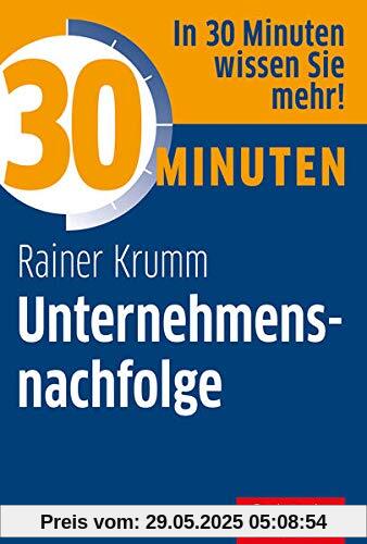 30 Minuten Unternehmensnachfolge