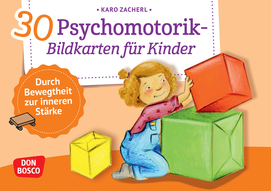 30 Psychomotorik-Bildkarten für Kinder von Don Bosco Medien