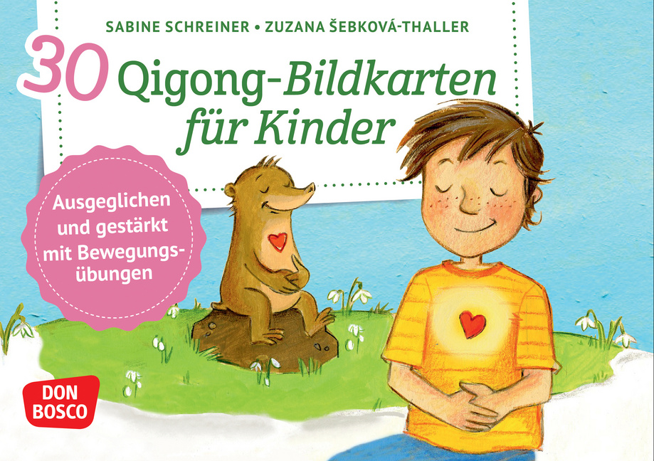 30 Qigong-Bildkarten für Kinder von Don Bosco Medien