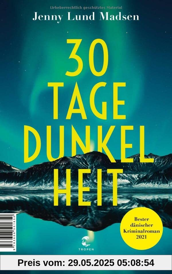 30 Tage Dunkelheit: Kriminalroman