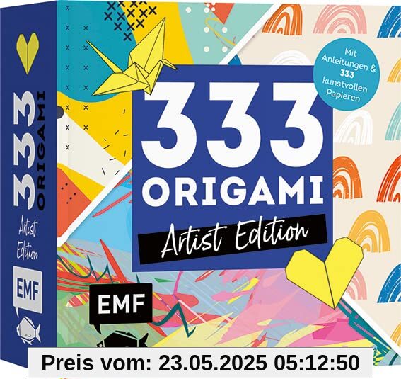 333 Origami – Artist Edition: Mit Anleitungen und 333 Papieren
