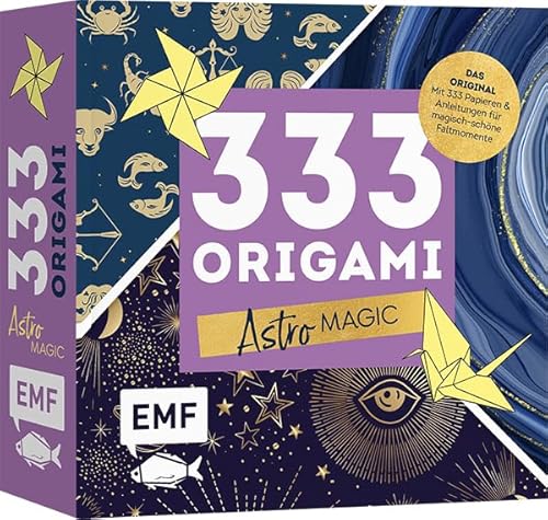 333 Origami – Astro Magic: Das Original – Mit 333 Papieren & Anleitungen für magisch-schöne Faltmomente 333 Origami – Astro Magic: Das Original – Mit 333 Papieren & Anleitungen für magisch-schöne Faltmomente von Edition Michael Fischer / EMF Verlag