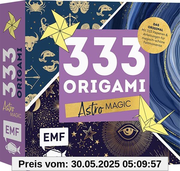 333 Origami – Astro Magic: Das Original – Mit 333 Papieren & Anleitungen für magisch-schöne Faltmomente