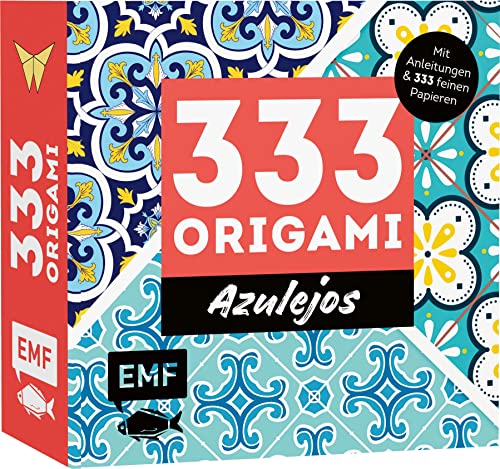 333 Origami – Azulejos: Zauberhafte Muster, marokkanische Farbwelten: Mit Anleitungen und 333 feinen Papieren