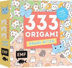 333 Origami - Kawaii Kitten - Niedliche Papiere falten für Katzen-Fans von Edition Michael Fischer