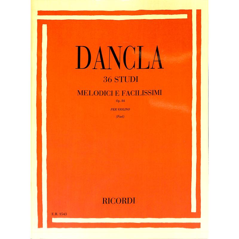 36 studi melodici e facilissimi op 84