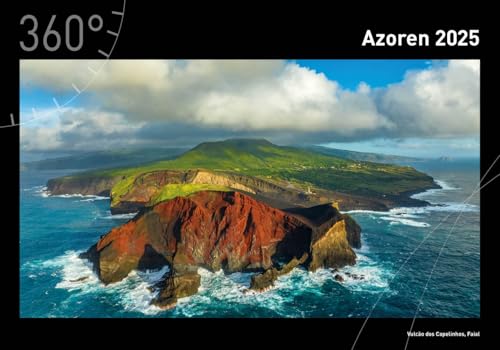 360° Azoren Premiumkalender 2025 (360° Premiumkalender 2025: (50 x 35 cm))