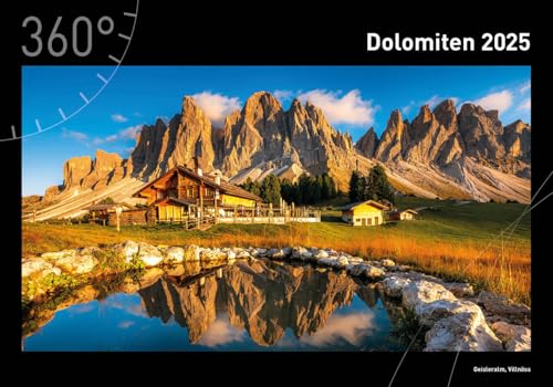 360° Dolomiten Premiumkalender 2025 (360° Premiumkalender 2025: (50 x 35 cm))