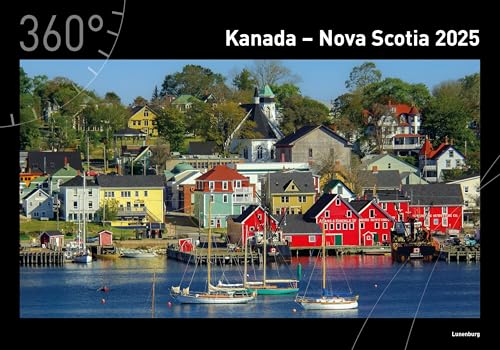 360° Kanada - Nova Scotia Premiumkalender 2025 (360° Premiumkalender 2025: (50 x 35 cm))